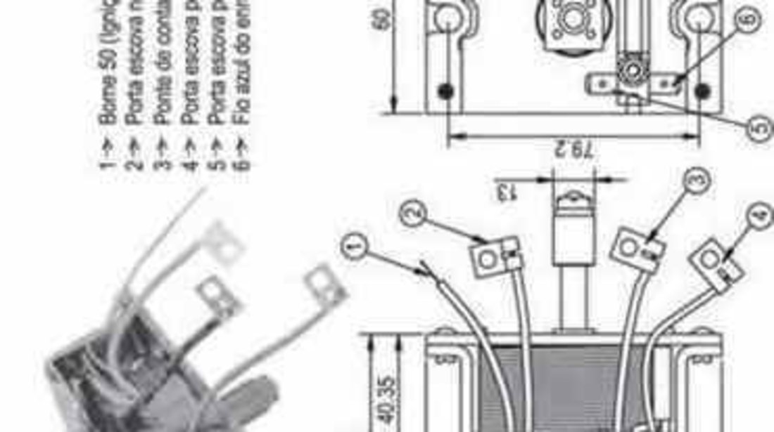 Bobina cuplare electromotor Producator MAGNETI MARELLI 940113050337