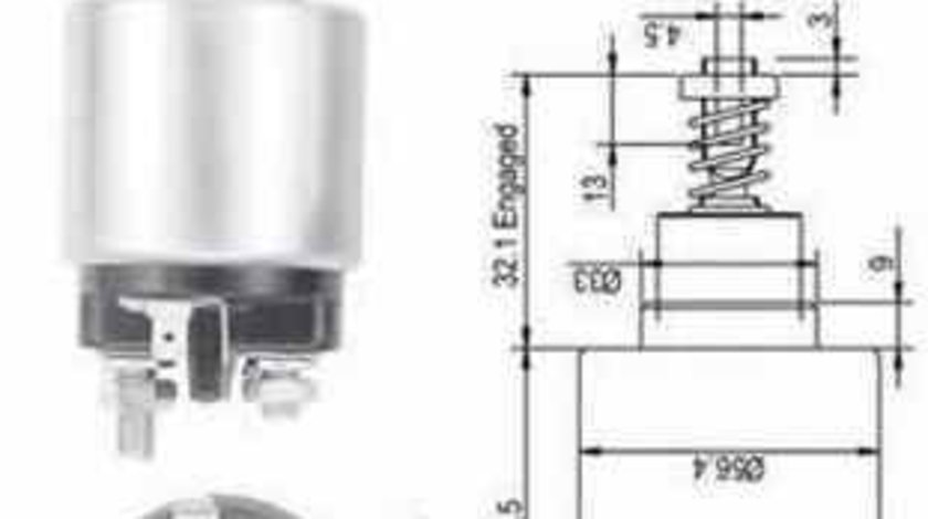 Bobina cuplare electromotor Producator MAGNETI MARELLI 940113050129