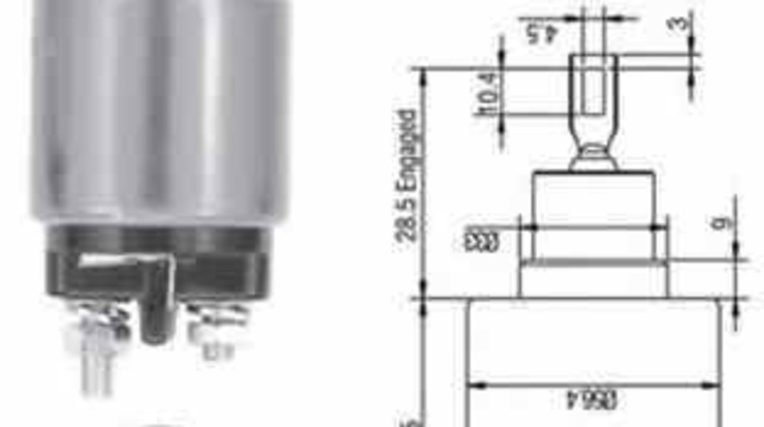 Bobina cuplare electromotor Producator MAGNETI MARELLI 940113050128