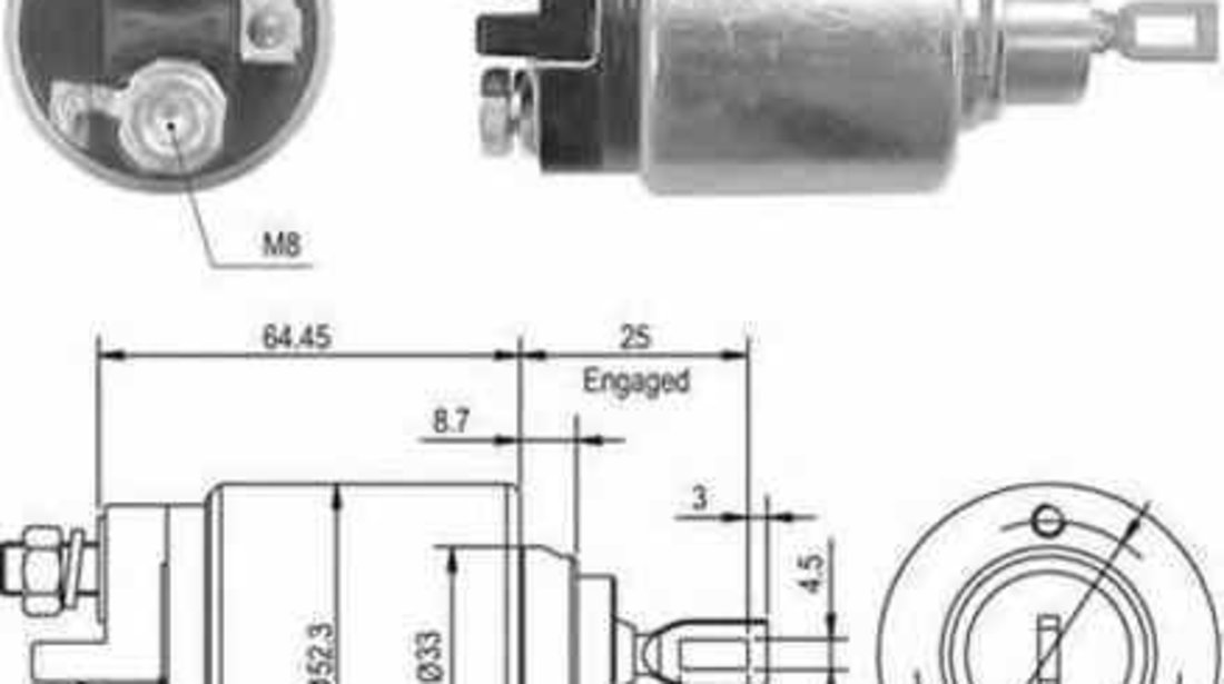 Bobina cuplare electromotor Producator MAGNETI MARELLI 940113050011