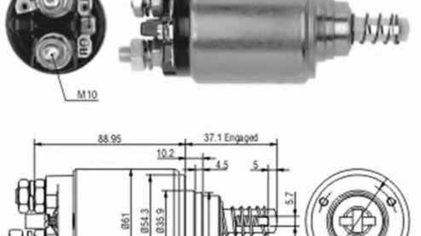 Bobina cuplare electromotor Producator MAGNETI MARELLI 940113050186