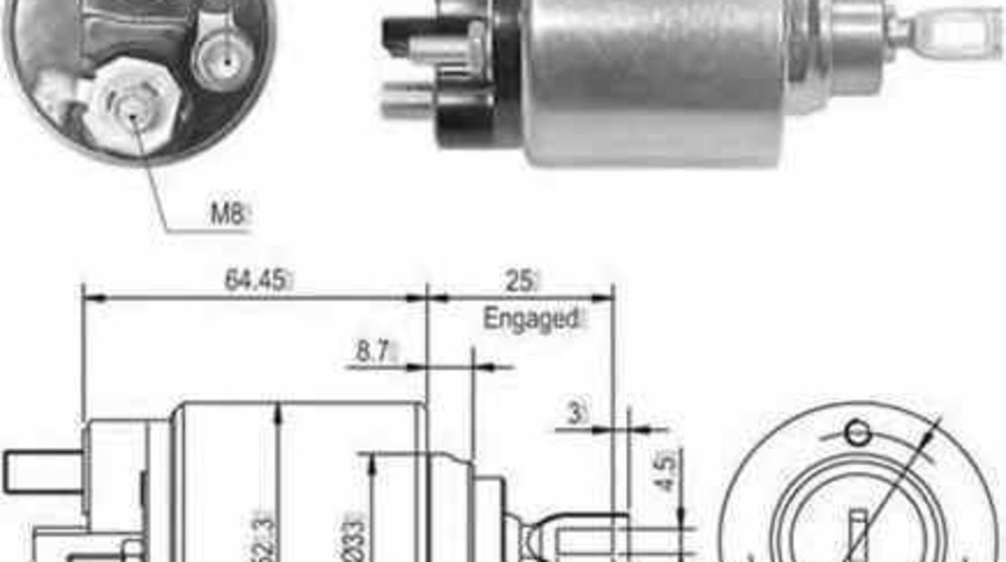 Bobina cuplare electromotor Producator MAGNETI MARELLI 940113050010