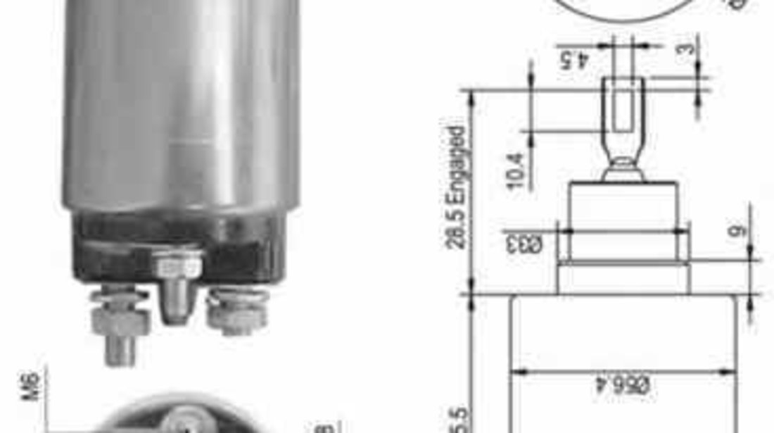 Bobina cuplare electromotor Producator MAGNETI MARELLI 940113050348