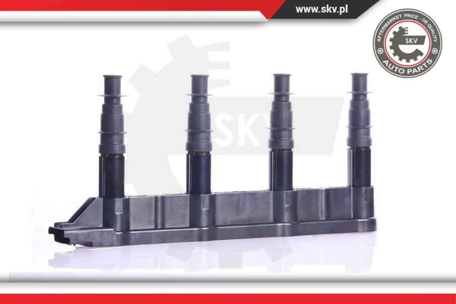 Bobina de aprindere ; CITROEN C2 C3 C4 PEUGEOT 1007 206 207 307 ; 597085