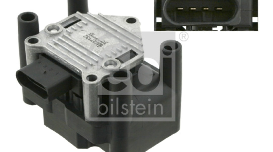 Bobina de inductie (27132 FEBI BILSTEIN) AUDI,SEAT,SKODA,VW