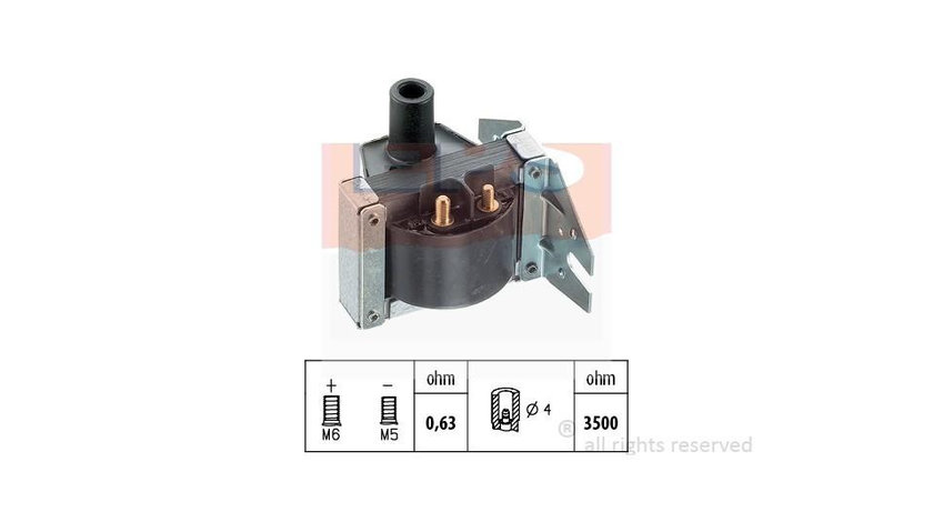 Bobina de inductie Audi AUDI 90 (89, 89Q, 8A, B3) 1987-1991 #2 0221122379