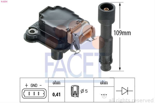 Bobina De Inductie Facet 9.6254