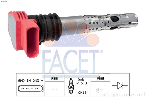 Bobina De Inductie Facet Audi 9.6336