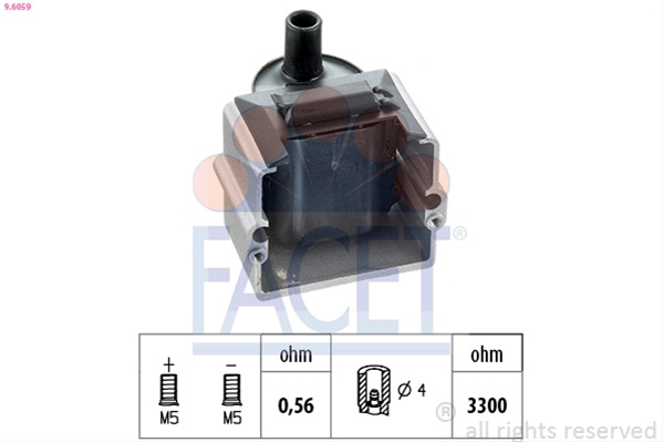Bobina De Inductie Facet Seat 9.6059