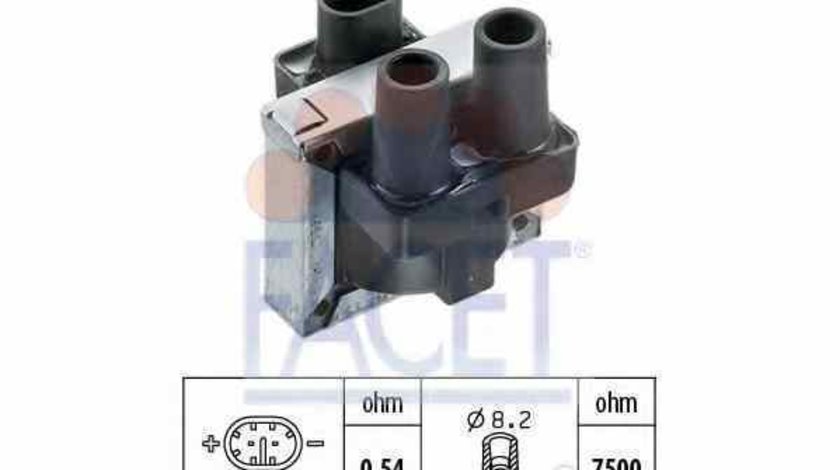 Bobina de inductie FIAT CINQUECENTO 170 FACET 9.6046
