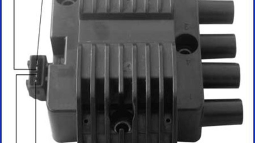 Bobina de inductie FIAT PUNTO (176) (1993 - 1999) ITN 04-IC0011 piesa NOUA