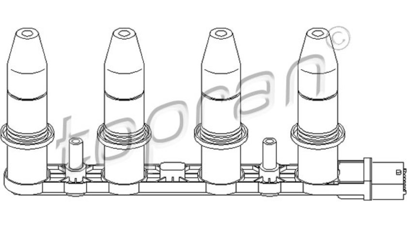 Bobina de inductie OPEL CORSA D Producator TOPRAN 207 466