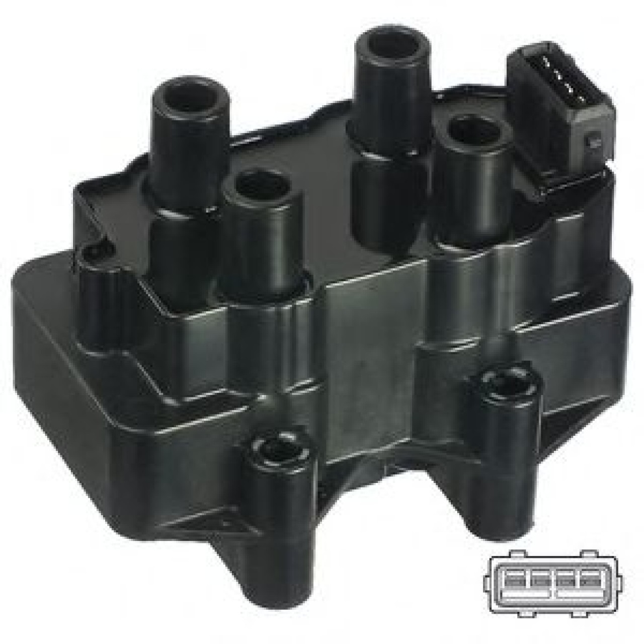 Bobina de inductie PEUGEOT PARTNER caroserie (5) (1996 - 2012) DELPHI GN10488-12B1 piesa NOUA