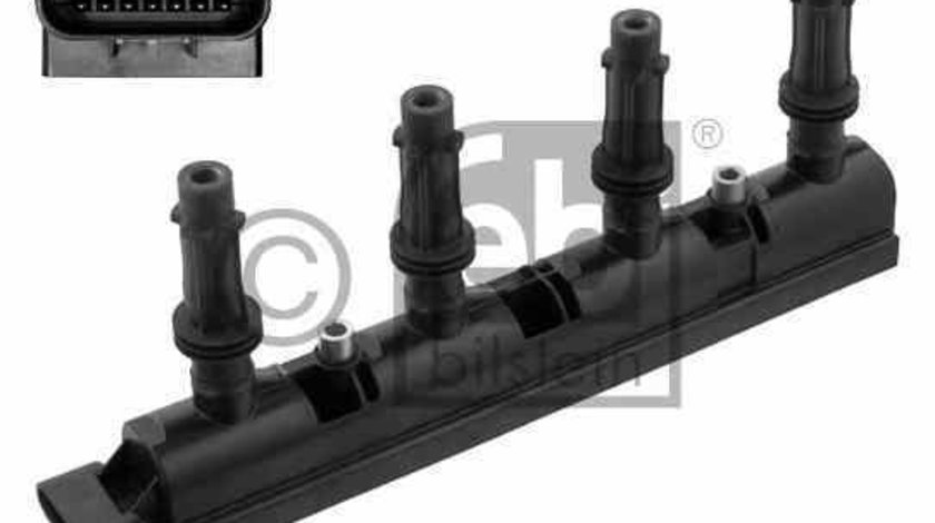 Bobina de inductie VAUXHALL CORSA Mk III D L8 FEBI BILSTEIN 37421
