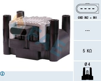 Bobina de inductie VW BORA Combi (1J6) (1999 - 2005) FAE 80218 piesa NOUA