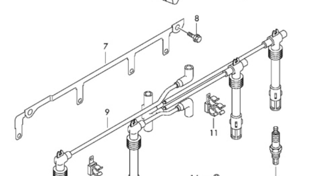 Bobina inductie Audi A5 (8T3) Sportback Coupe 2009 OEM 06H905115B