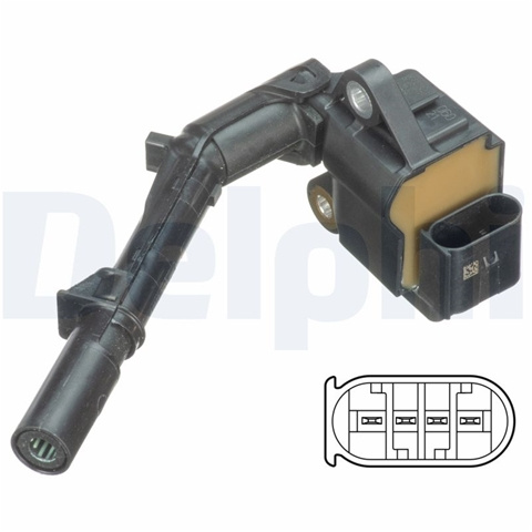 Bobina Inductie Delphi Mercedes-Benz GN10690-12B1