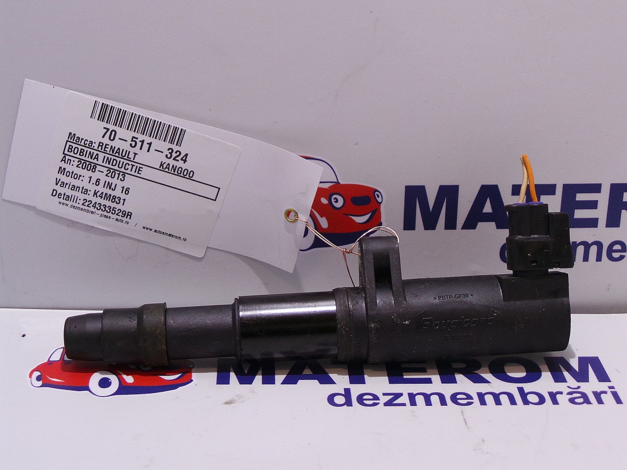 BOBINA INDUCTIE RENAULT KANGOO 1.6 INJ 16V - (2008 2013)