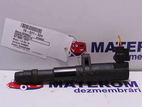 BOBINA INDUCTIE RENAULT KANGOO 1.6 INJ 16V - (2008 2013)