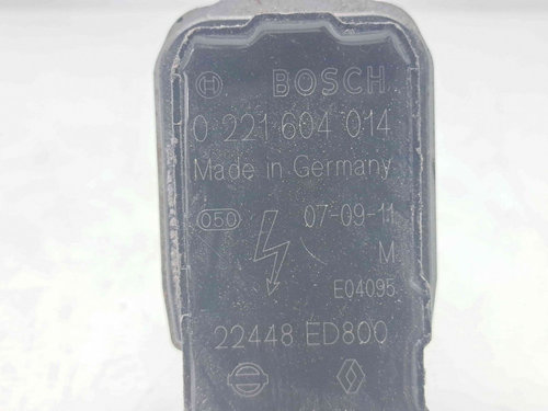 Bobina inductie Renault Laguna 3 [Fabr 2007-2015] 0221604014 2.0 M4R 2.0 M4R 104