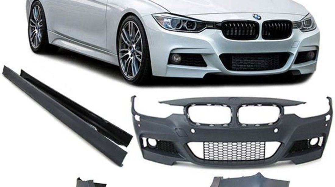 Body Kit BMW F30 Seria 3 M-performance bara fata f30 bara spate f30