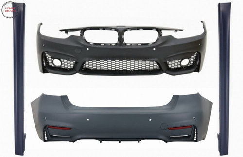 Body Kit BMW Seria 3 F30 Non LCI & LCI (2011-2018) M3 Sport EVO Design cu Praguri - livrare gratuita