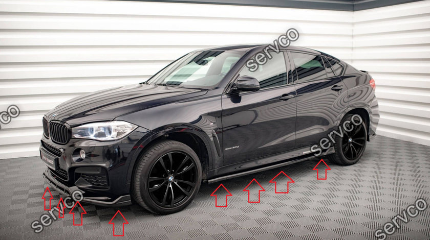 Body kit Bmw X6 F16 M-Pachet 2014-2019 v2 - Maxton Design