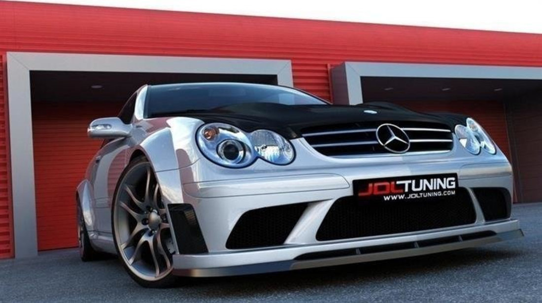 Body kit + Capota Fata MERCEDES CLK W209 BLACK SERIES LOOK ME-CLK-209-BLACK-BK2FP