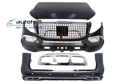 Body kit compatibil cu Mercedes V-Class Vito W447 (14-19) Conversie la 2020 MBH