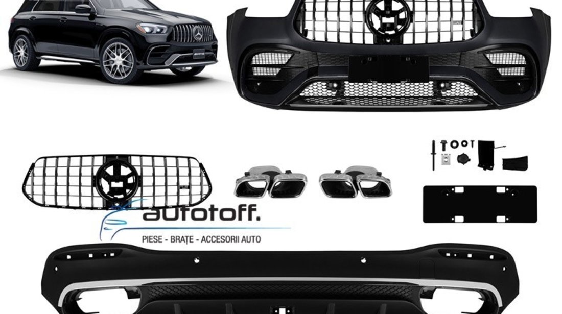 Body kit compatibil Mercedes GLE W167 SUV (2019+) 63 AMG Design