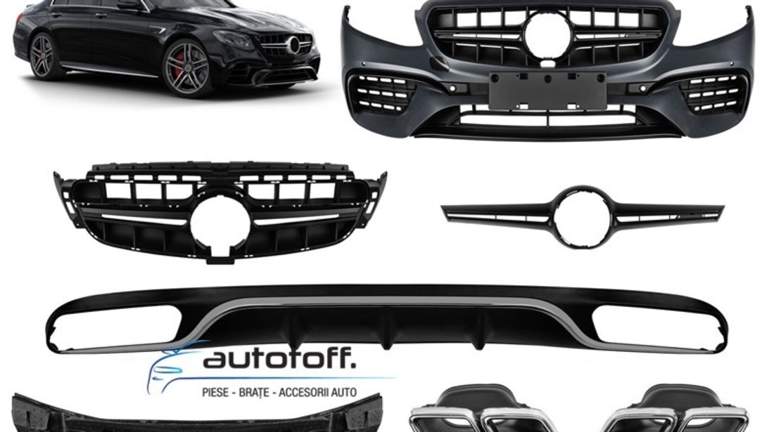 Body kit compatibil Mercedes W213 E-Class (2016+) AMG E63 Design