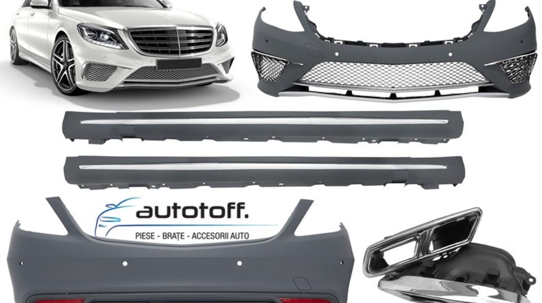 Body kit compatibil Mercedes W222 S-Class (2013+) AMG S65 Design