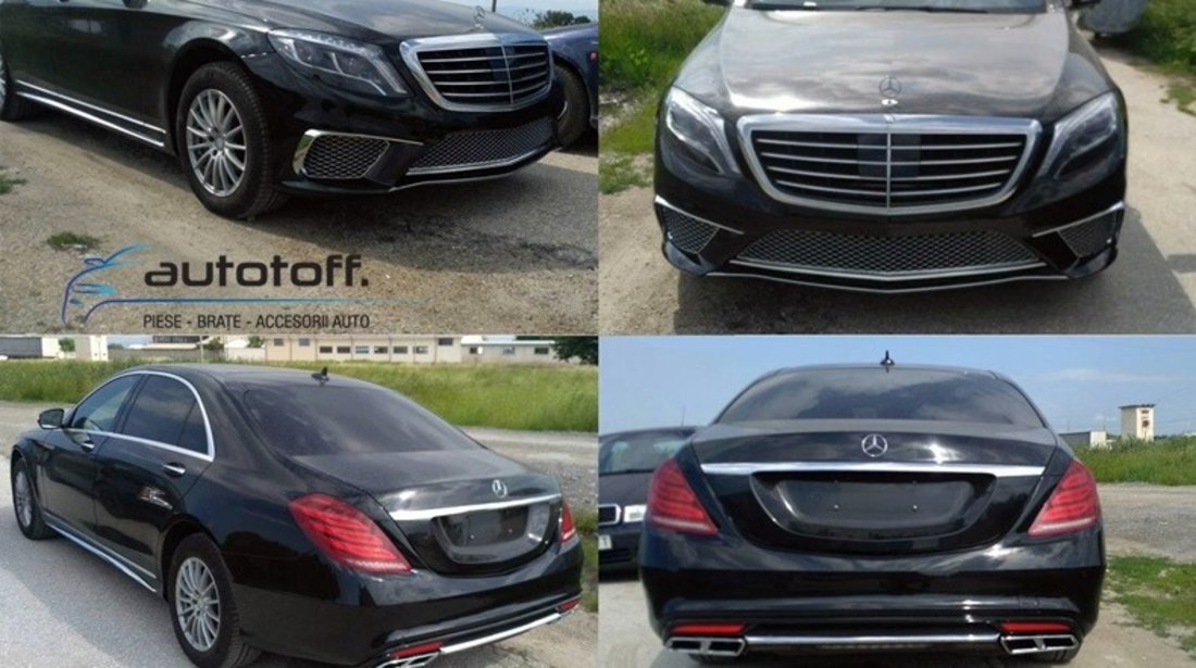 Body kit compatibil Mercedes W222 S-Class (2013+) AMG S65 Design