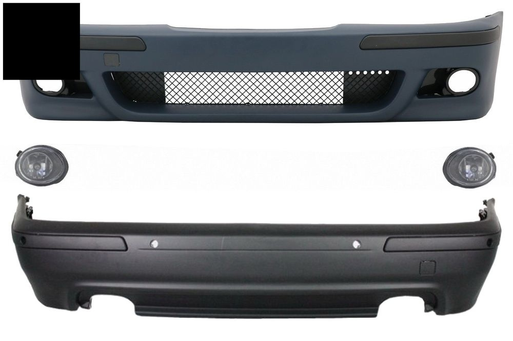Body Kit Exterior BMW Seria 5 E39 (1995-2003) cu Proiectoare Crom- livrare gratuita