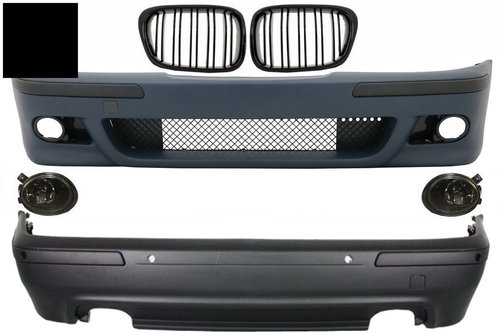 Body Kit Exterior BMW Seria 5 E39 (1997-2003) Cu Proiectoare Fumurii si Grile Negr- livrare gratuita