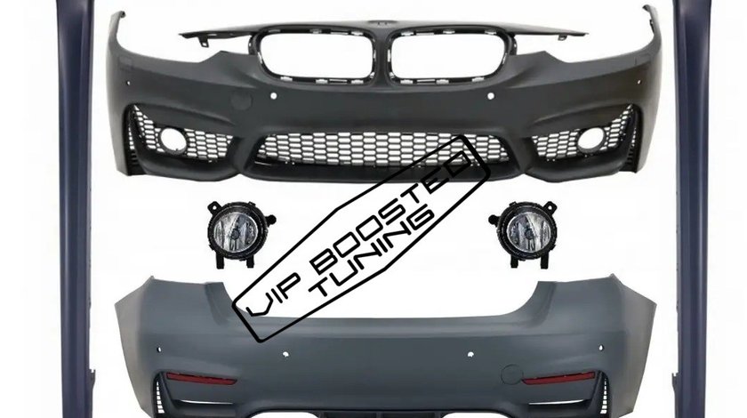 Body Kit exterior +proiectoare ceata BMW F30 M3 Sport EVO Design
