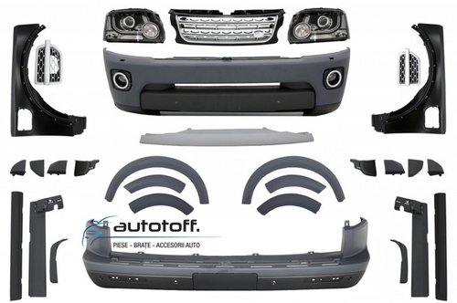 Body kit Land Rover Discovery 3 (04-09) Conversie Discovery 4 Facelift