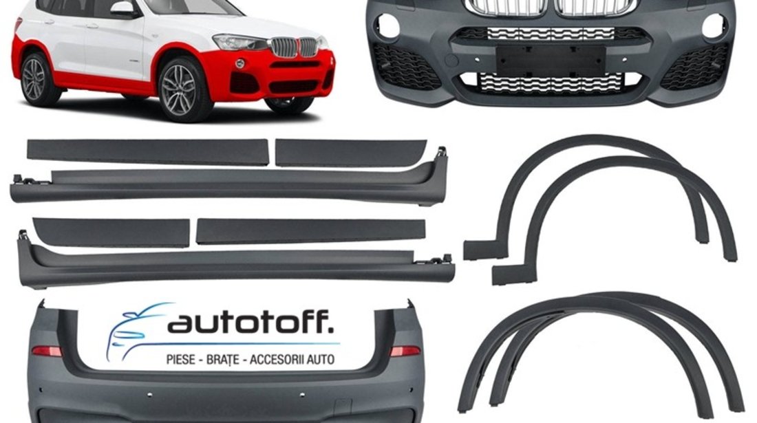 Body kit M-Technik BMW X3 F25 Facelift (2014+)