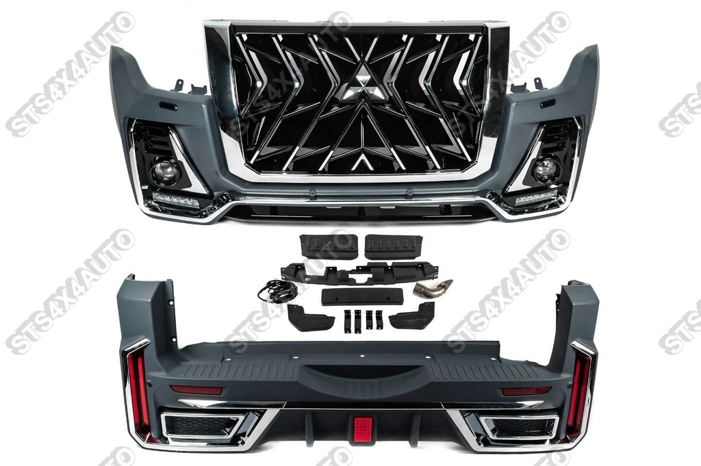 Body kit MITSUBISHI PAJERO 2007-2022 [BLACK HAWK STYLE]