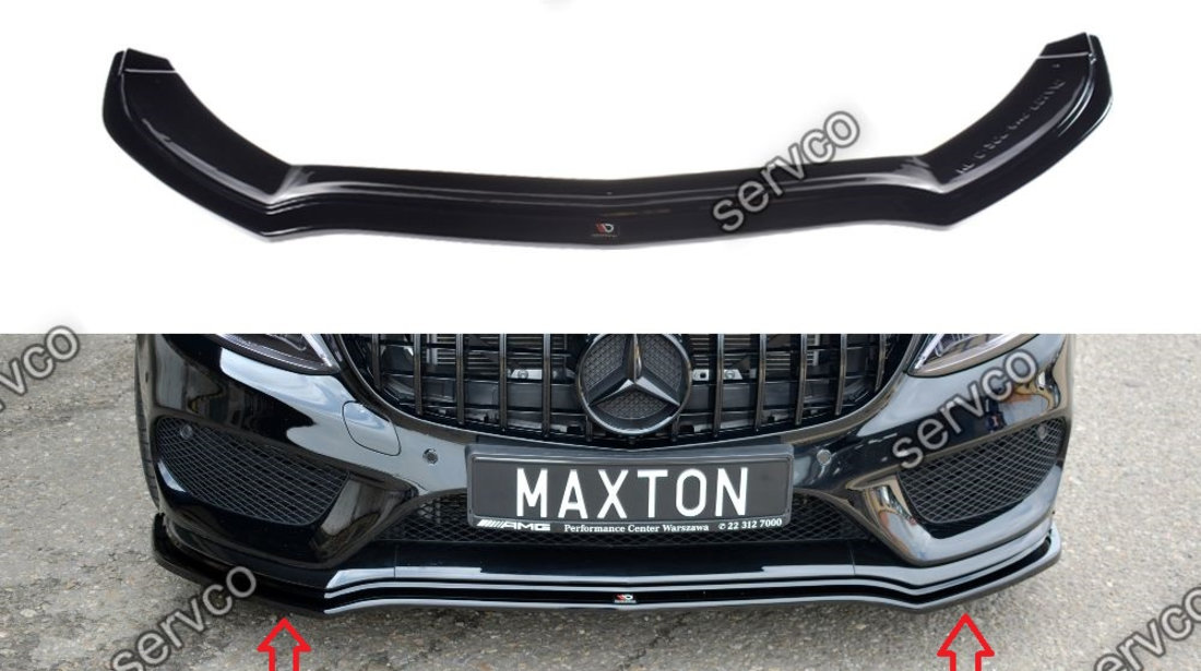 Body kit tuning sport Mercedes C Class W205 C43 AMG 2018- v1 - Maxton Design