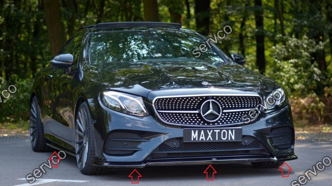 Body kit tuning sport Mercedes E Class W213 Coupe Amg-Line 2017- v2 - Maxton Design