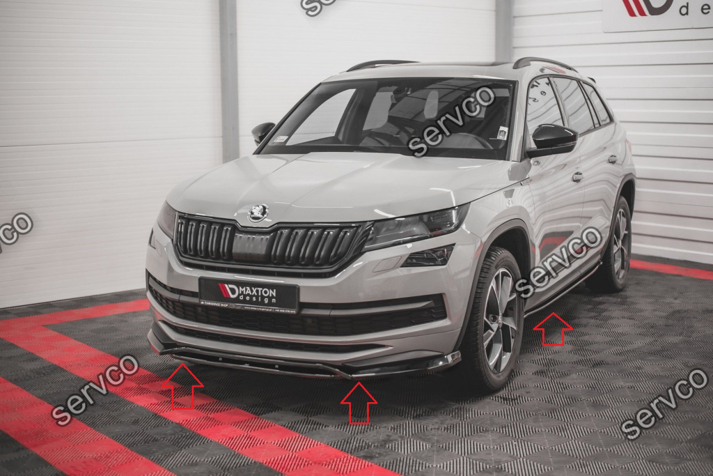Body kit tuning sport Skoda Kodiaq Mk1 Sportline 2016- v1 - Maxton Design