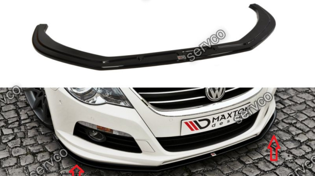 Body kit tuning sport Volkswagen Passat CC R36 R line 2008-2012 v1 - Maxton Design