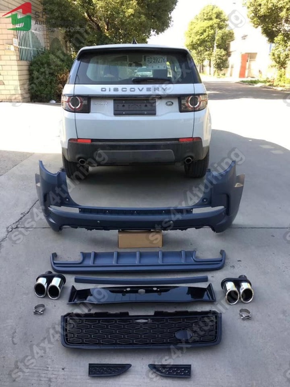 BODYKIT DYNAMIC CU BARA SPATE SI ORNAMENT TOBA LAND ROVER DISCOVERY SPORT L550 2014-2019 [10-BUC]