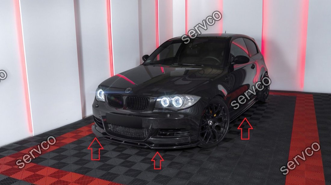 Bodykit pachet tuning sport BMW Seria 1 E81 E87 FL M Pack Performance Tech Aero 2008-2012 v1