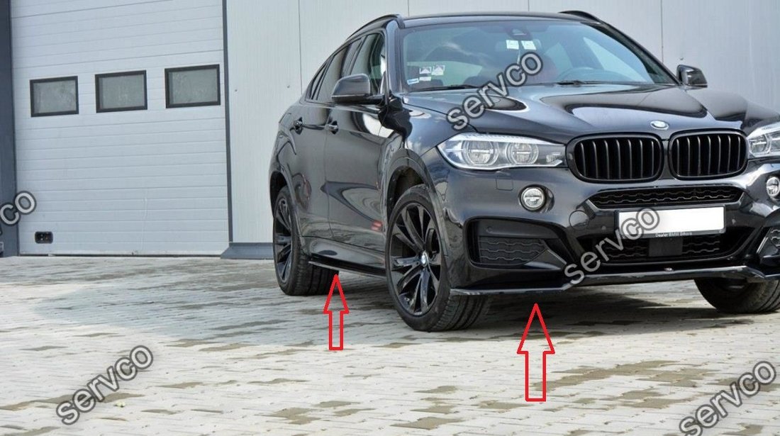 BodyKit pachet tuning sport BMW X6 F16 M Pack Performance Tech Aero 2015- v1