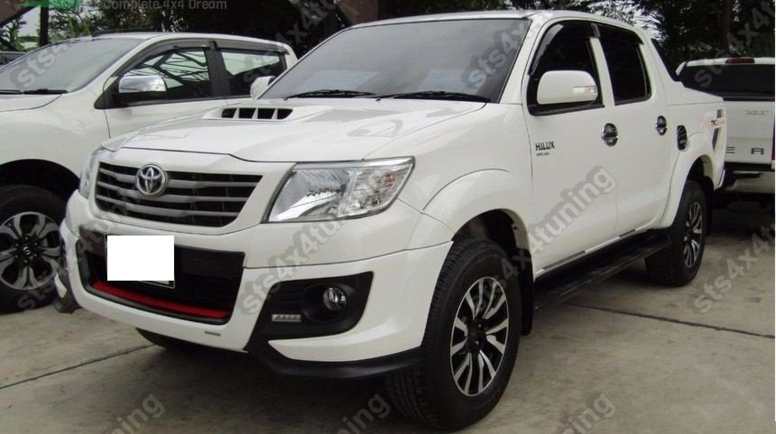 BODYKIT PRELUNGIRI BARA FATA CU DRL TOYOTA HILUX VIGO 2012-2016 [TRD SPORTIVO LOOK][V1]