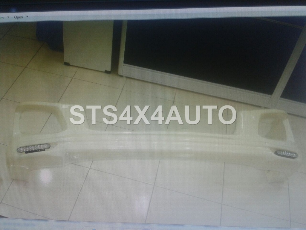 BODYKIT SPOILER FATA TOYOTA HILUX VIGO 2012-2014 CU LED[TRD-STYLE]