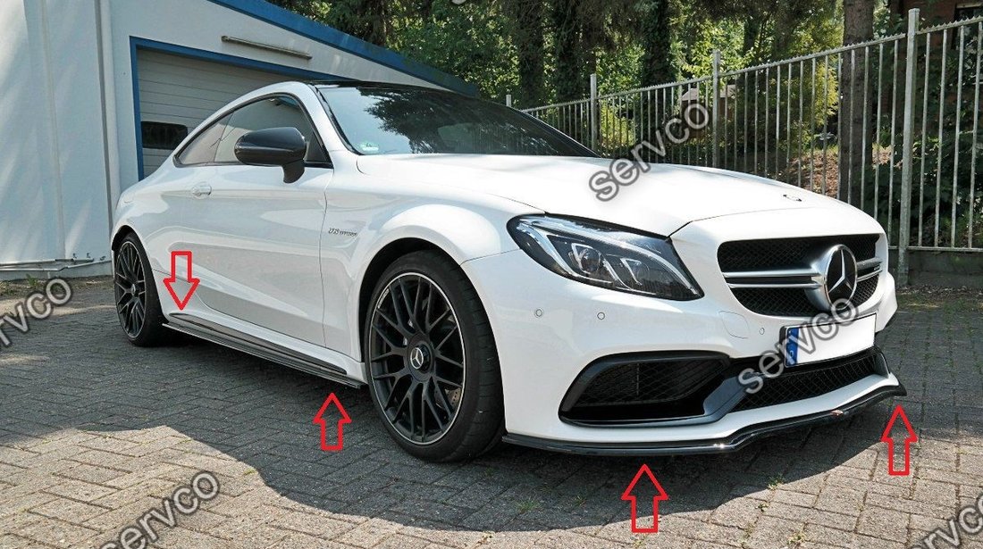 Bodykit tuning sport Mercedes C Class C205 63AMG Coupe 2016-2018 v1