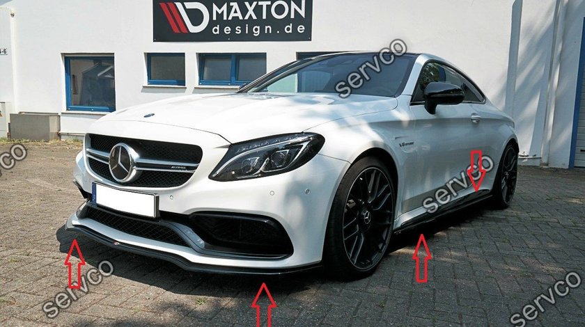 Bodykit tuning sport Mercedes C Class C205 63AMG Coupe 2016-2018 v1
